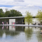 The Clark Art museum and its reflecting pool