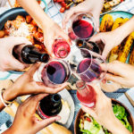 Trailhouse aerial-view-of-people-toasting-together-picture-id964136996 Trailhouse